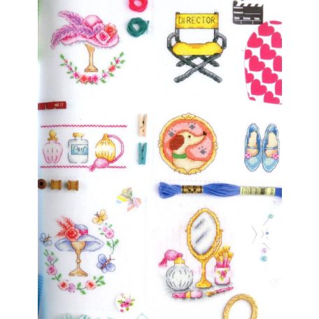 Vintage - 5920- keresztszemes mintafüzet