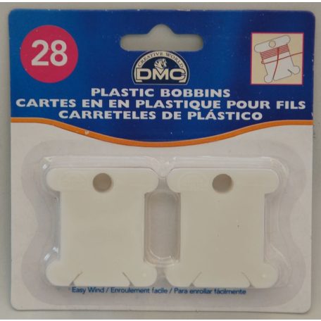 DMC műanyag fonalrendező karton - 28 db - 6102/12