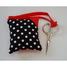 Pöttyös tűpárna ollóval - Prym_610322