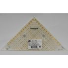 Omnigrid vonalzó - 15 cm háromszög - Prym - 611314