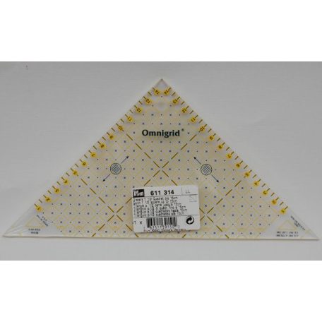 Omnigrid vonalzó - 15 cm háromszög - Prym - 611314