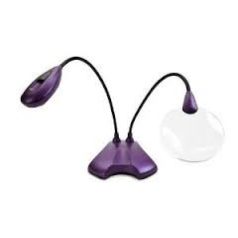   Asztali LED lámpa és nagyító - Mighty Bright 63423 - Vusion2 lila