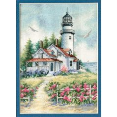   Dimension keresztszemes készlet - Festői világítótorony - 65057