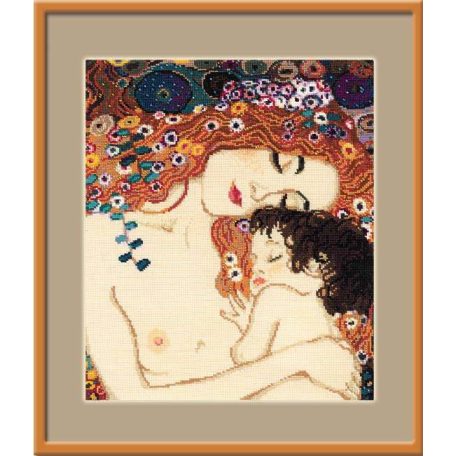 Riolis 916 - Anyai szeretet keresztszemes készlet - 30 x 35 cm