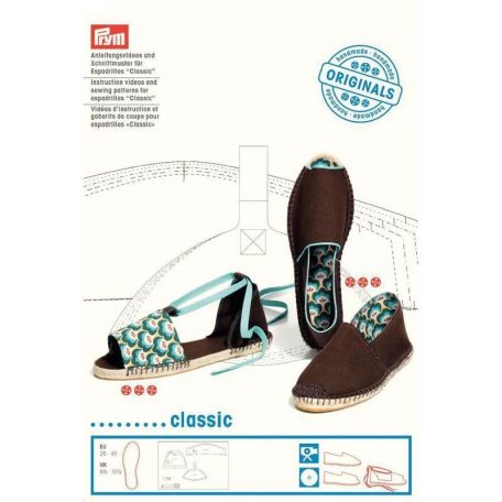 Espadrilles juta talp - Prym 975200 - 36-os