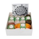 Anchor horgoló készlet - Mandala párna natúr színekben - 09063