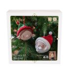 Anchor horgoló készlet - Télapó és manója - 09061