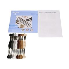   Anchor barátság karkötő készítő készlet - Barna árnyalatokban - AKE0017-00003