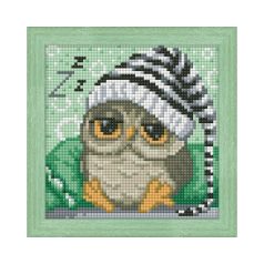 Diamond Mosaic készlet - Álmos bagoly CDA - AM1572