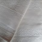 Graziano törölköző szett hímezhető aida betéttel - ekrü - BA2532