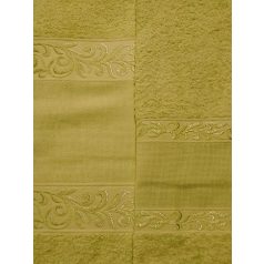   Hímezhető törölköző szett kongré betéttel - Almazöld -  Graziano BA2533