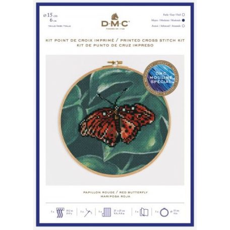 DMC keresztszemes készlet - BK1788 - Pillangó