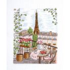 DMC keresztszemes készlet - Eiffel torony - BK1975