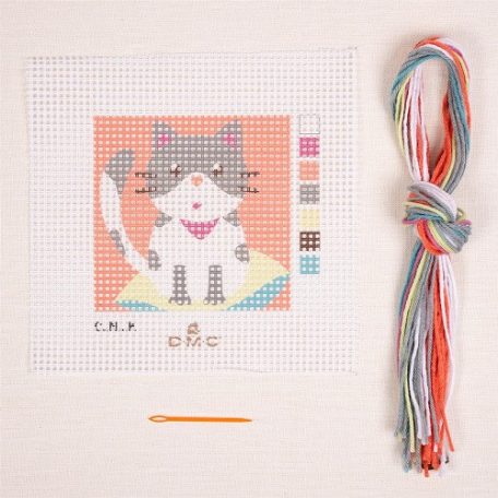 DMC gobelin készlet - Maya a cica - C09N244K