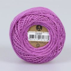   Madame Tricote Paris - 8-as perlé horgoló-, hímző fonal - rózsaszín - 0047 - 6/1