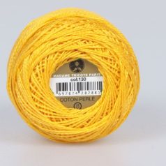   Madame Tricote Paris - 8-as perlé horgoló-, hímző fonal - világos narancs - 0130 - 2/7