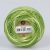Madame Tricote Paris - 8-as perlé horgoló-, hímző fonal - cirmos világos zöld - 0188 - 16/5
