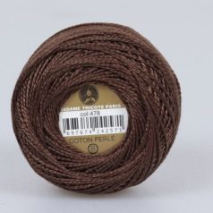   Madame Tricote Paris - 8-as perlé horgoló-, hímző fonal - csoki – 0478 - 13/8