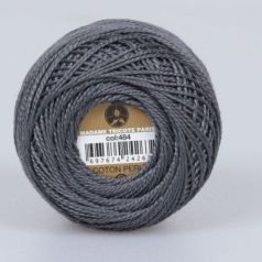   Madame Tricote Paris - 8-as perlé horgoló-, hímző fonal - szürke - 0484 - 15/3
