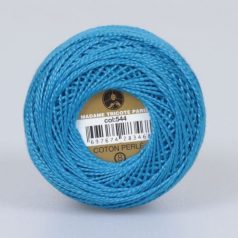   Madame Tricote Paris - 8-as perlé horgoló-, hímző fonal - középkék - 0544 - 7/2