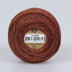   Madame Tricote Paris - 8-as perlé horgoló-, hímző fonal - barna - 4008 - 13/5