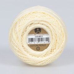   Madame Tricote Paris - 8-as perlé horgoló-, hímző fonal - vanilia - 4011 - 1/9