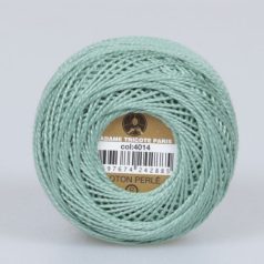   Madame Tricote Paris - 8-as perlé horgoló-, hímző fonal - világos zöld - 4014 - 9/2