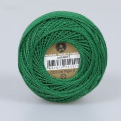   Madame Tricote Paris - 8-as perlé horgoló-, hímző fonal - smaragd - 4017 - 9/6