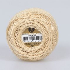   Madame Tricote Paris - 8-as perlé horgoló-, hímző fonal - sárgás barna - 4062 - 11/7