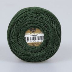   Madame Tricote Paris - 8-as perlé horgoló-, hímző fonal - sötét zöld - 4067 - 9/9