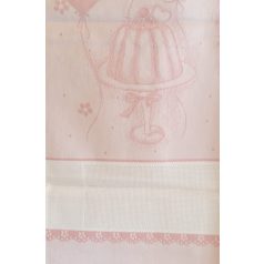 Hímezhető konyharuha - CU4274 - Születésnap, rózsaszín