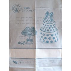 Hímezhető konyharuha - CU4591 - Csokoládé