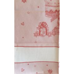 Hímezhető konyharuha - CU4648 - Kuglóf, rózsaszín