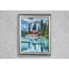 CDA Diamond Mosaic készlet - Tóparti ház - DE7125