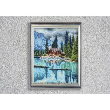 CDA Diamond Mosaic készlet - Tóparti ház - DE7125