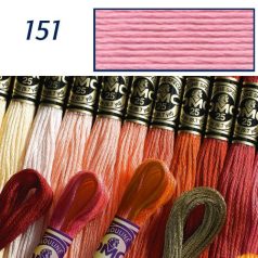DMC 151 - mouliné - pamut osztott hímzőfonal