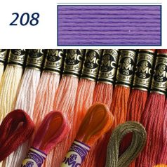 DMC 208 - mouliné - pamut osztott hímzőfonal