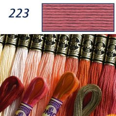 DMC 223 - mouliné - pamut osztott hímzőfonal