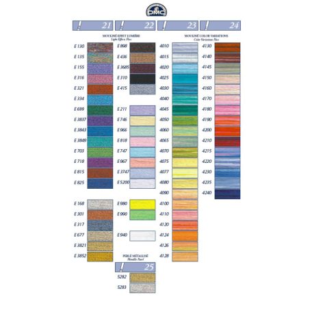DMC 322 - mouliné - pamut osztott hímzőfonal