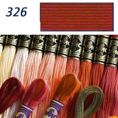 DMC 326 - mouliné - pamut osztott hímzőfonal