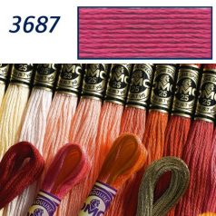 DMC 3687 - mouliné - pamut osztott hímzőfonal
