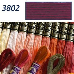 DMC 3802 - mouliné - pamut osztott hímzőfonal