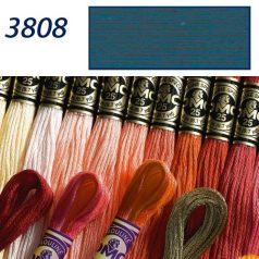 DMC 3808 - mouliné - pamut osztott hímzőfonal
