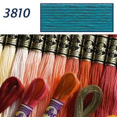 DMC 3810 - mouliné - pamut osztott hímzőfonal