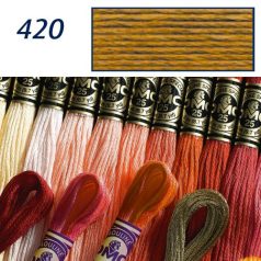 DMC 420 - mouliné - pamut osztott hímzőfonal