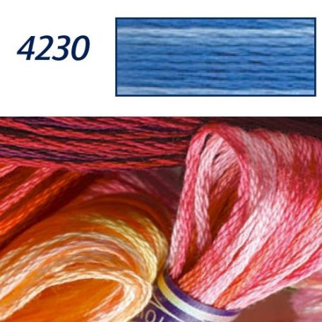 DMC 4230 - mouliné - Color Variations pamut osztott hímzőfonal
