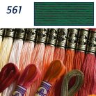DMC 561 - mouliné - pamut osztott hímzőfonal