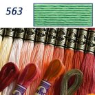 DMC 563 - mouliné - pamut osztott hímzőfonal