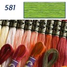DMC 581 - mouliné - pamut osztott hímzőfonal