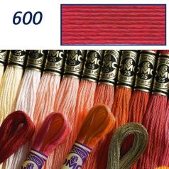 DMC 600 - mouliné - pamut osztott hímzőfonal